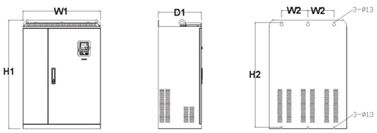Преобразователь частоты INVT GD200-030G/037P-4